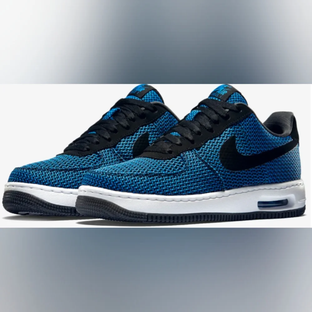 Nike Air Force 1 Elite Low TXT Men’s Size 13 Blue Black Sneakers MSRP $198